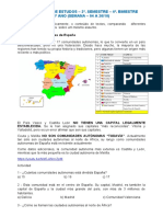 Comunidades autonomas de España actividad 2