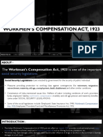 Workman's Compensation Act-Present