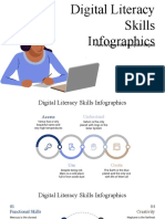 Digital Literacy Skills Infographics by Slidesgo