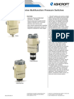 P-Series Multifunction Pressure Switches: Features