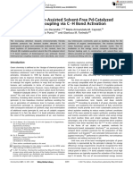 Infrared Irradiation-Assisted Solvent-Free Pd-Catalyzed