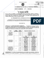 Decreto 171 Docentes 1278