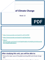 Economics of Climate Change: Week 13
