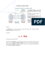 Funcion y Funcion Lineal Ejemplos Sin Ejercicios Matematicas Guia 3