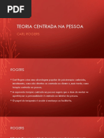 A teoria centrada na pessoa ROGERS