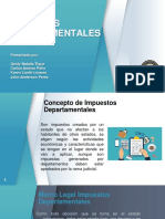 Impuestos Departamentales Presentacion