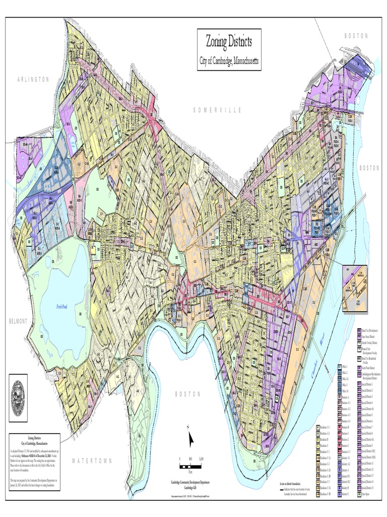 Zoning Districts City of Cambridge, Massachusetts PDF