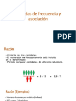 Medidas de Frecuencia y Asociación