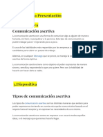 Comunicacion Asertiva