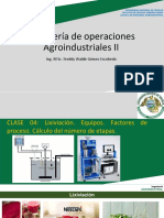 SEMANA 4 - Extracción Solido - Liquido. Lixiviación