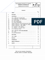 TOMO 5 - NF E 27 000 Articles de Boulonnerie D'usage Général. Nomenclature