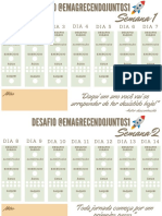 Planner Semanal - Desafio @Emagrecendojuntos1