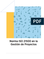 Norma ISO 21500 en La Gestión de Proyectos