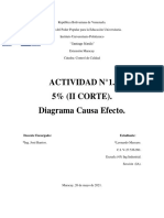 Diagrama Causa Efecto. Leonardo Massaro.