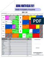 Contoh Jadual Waktu