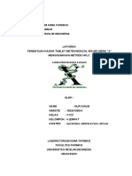 Penentuan Metrodinazol