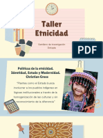 Taller Etnicidad