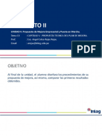 Semana 13 - PII - Unidad 4 Sesión 01 Procedimiento Del Plan de Mejora