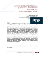 A Emergência Da Educação Escolar Quilombola