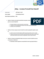 Refleksi Terbimbing - Asesmen Formatif Dan Sumatif (Bayu Pramana)