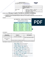 Guía Aprende en Casa. Agosto de 2021. Grado 7°