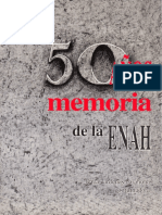 50 Años de La ENAH. Dr. Manuel Gándara