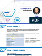 Treinamento Sap FB08