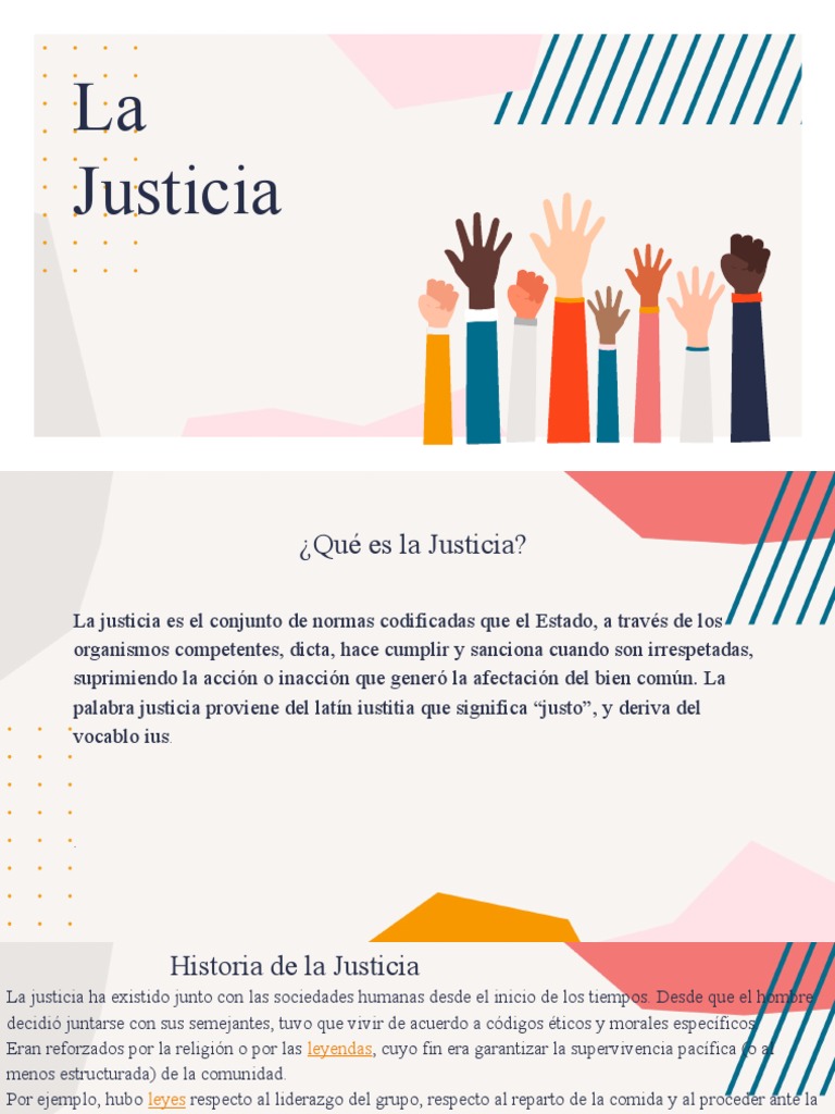 Tipos y Historia de la Justicia | PDF | Crimen y violencia | Justicia
