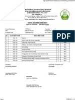 Kartu Rencana Studi (KRS) Periode Akademik: 2021/2022 Ganjil