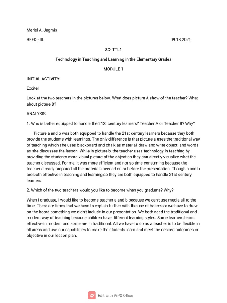Technology in 21st Century Teaching | PDF