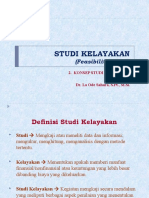 Konsep Studi Kelayakan