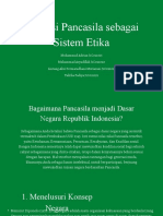 Pancasila sebagai Sistem Etika