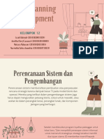 Perencanaan Dan Pengembangan Sistem