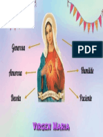 5A - Grupo 6 - Religion - Actividad Virgen Maria