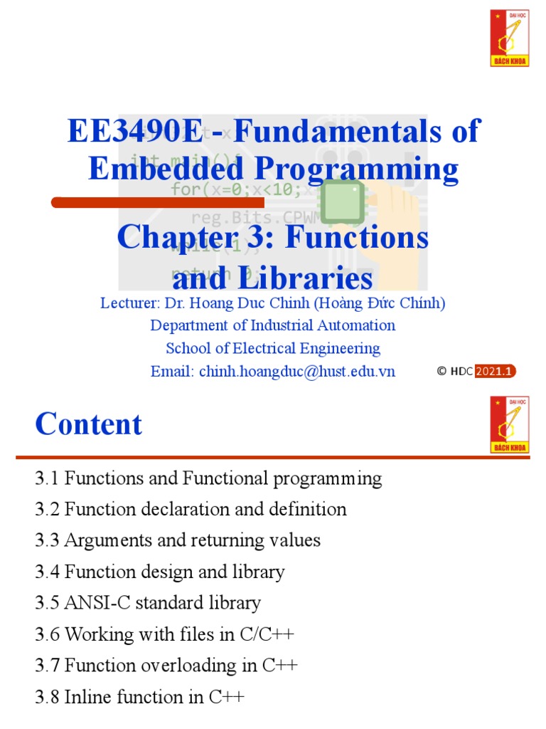 Chapter3 - Functions and Libraries | PDF | Parameter (Computer ...