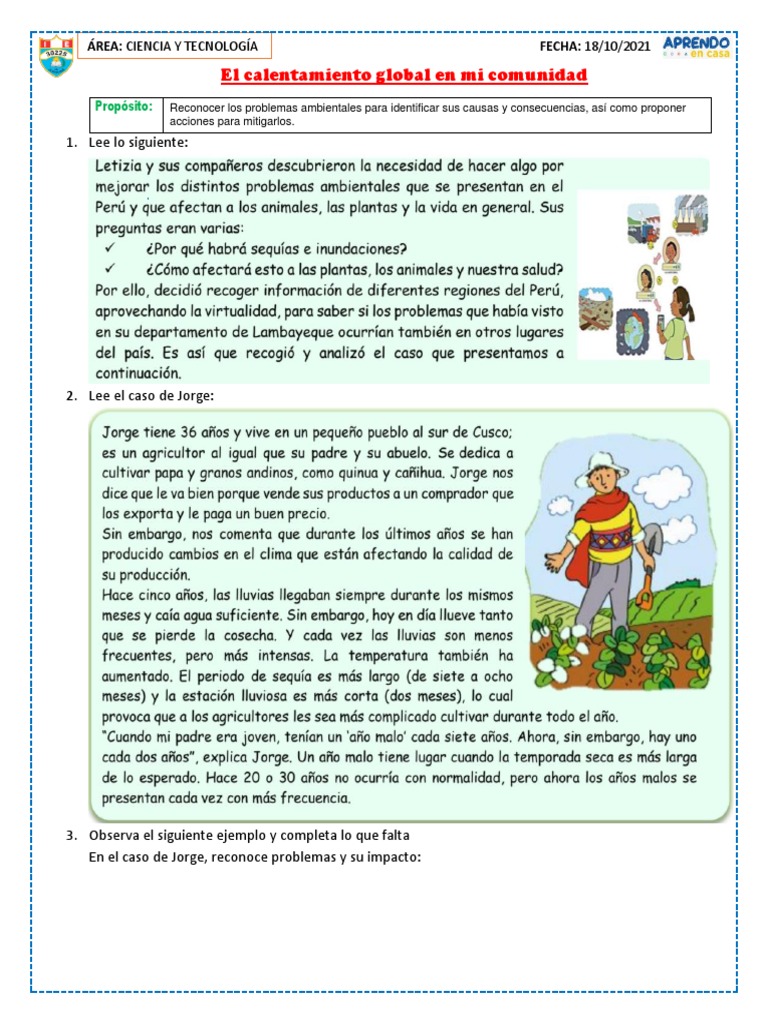 Acciones para combatir el calentamiento global | PDF | Relaciones ...