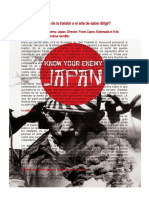 El arte de la traición o el arte de saber dirigir-Reseña Know your enemy Japan