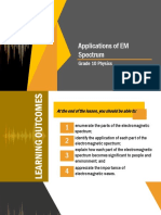 Quarter 2 Lesson 2 - Application of EM Spectrum