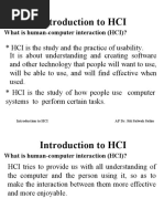 Introduction To HCI: What Is Human-Computer Interaction (HCI) ?