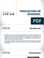 Producción de Biodisel