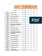 N O No Test Nama Siswa (L/P) Tingka T 7 8 9 Piliha N Gand A Essay Jumla H