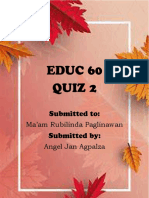 Educ 60-Quiz 2