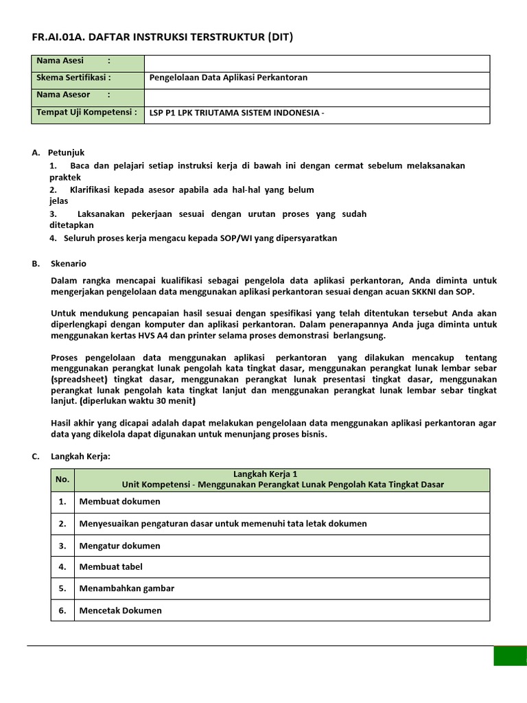 Panduan Pengelolaan Data Aplikasi | PDF