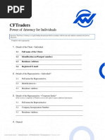 Cftraders: Power of Attorney For Individuals