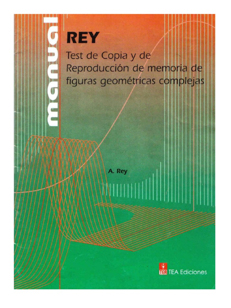 Manual Del Test de La Figura Compleja de Rey (A y B) | PDF