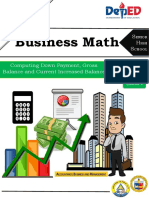Business Math - Q2 - M2