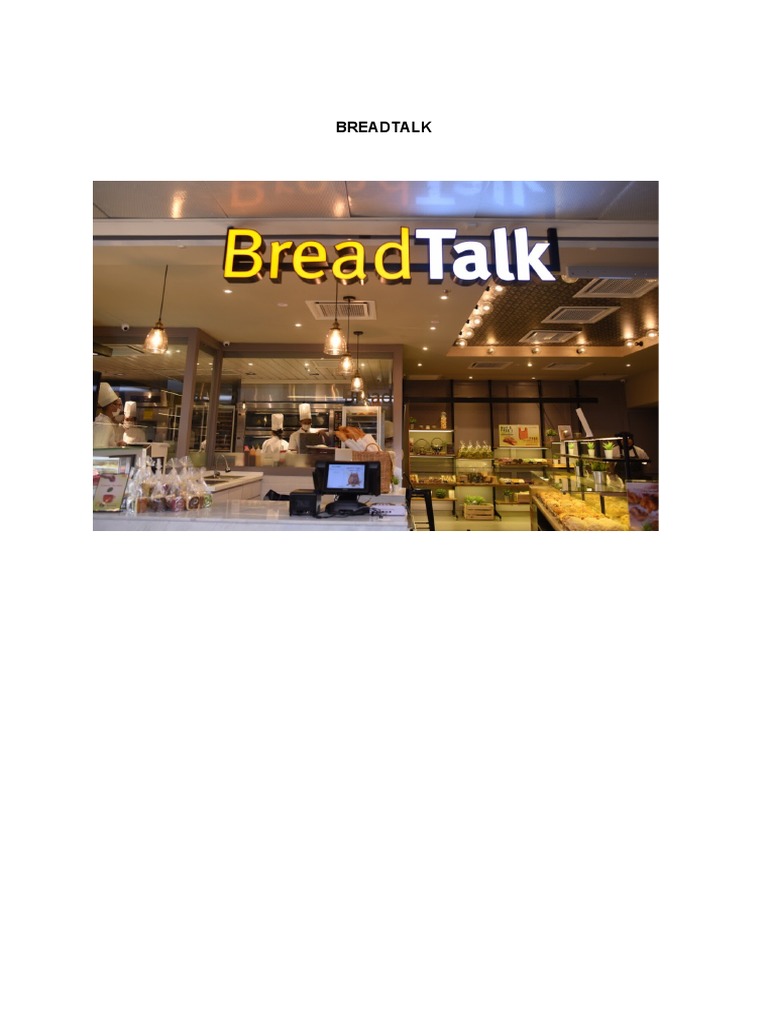 Sejarah dan Inovasi BreadTalk | PDF