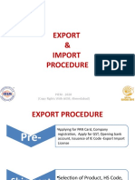 Export - Import Cycle
