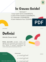 Metode Gauss-Seidel - Compressed