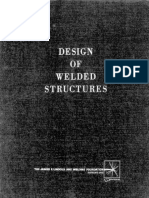 Design of Welded Structures